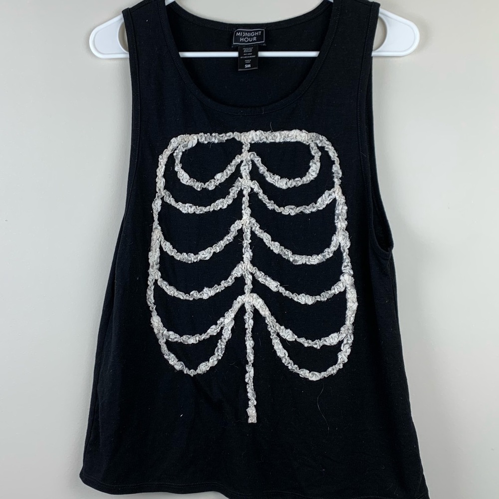 skeleton tank top